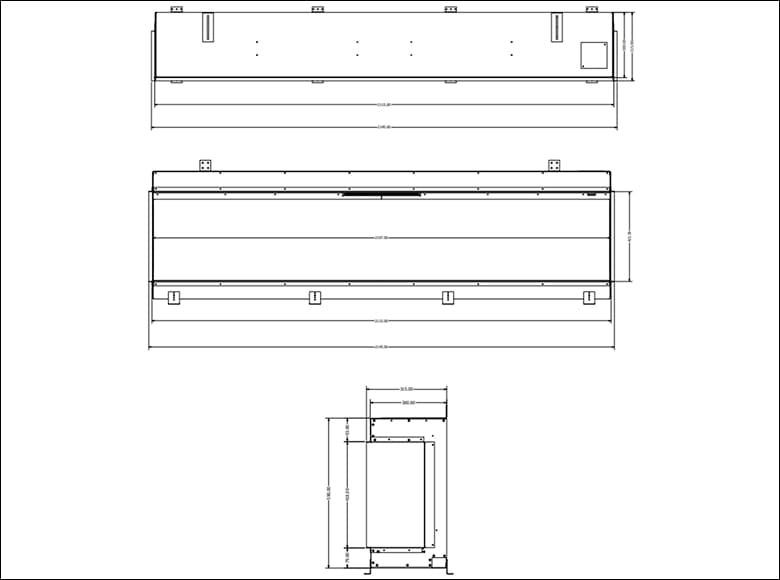 Evonic Volektra 2100 Built-In Electric Fire