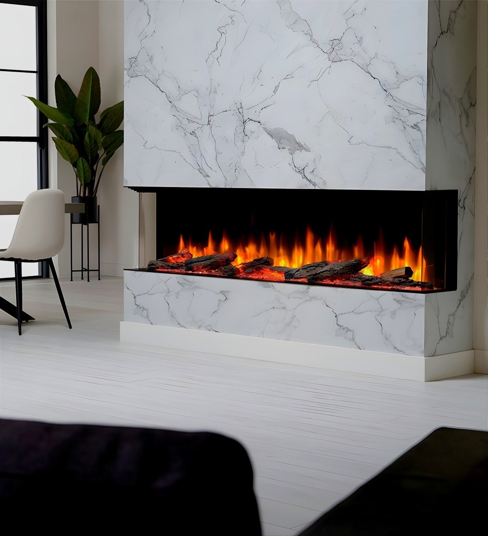 Dimplex Ignite Ultra 74 Built-In Electric Wall Fire