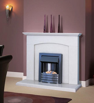 Axon Longford Micro Marble Fireplace