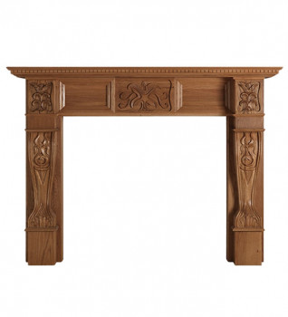 Cast Tec Bamburgh Solid Wooden Fire Surround