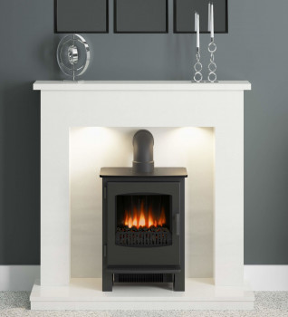 Flare Allensford Micro Marble Inglenook Fireplace