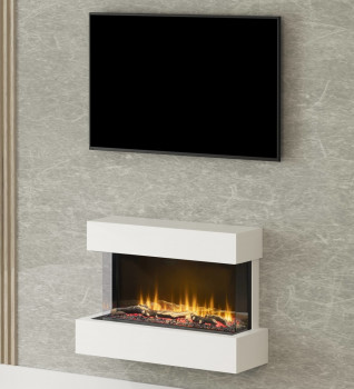 Flare Avant 3 Sided Wall Mounted Electric Fire