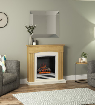 Flare Linmere Electric Fireplace Suite