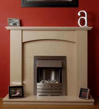 Axon Fireplaces Bowdon Marfil Marble Fireplace