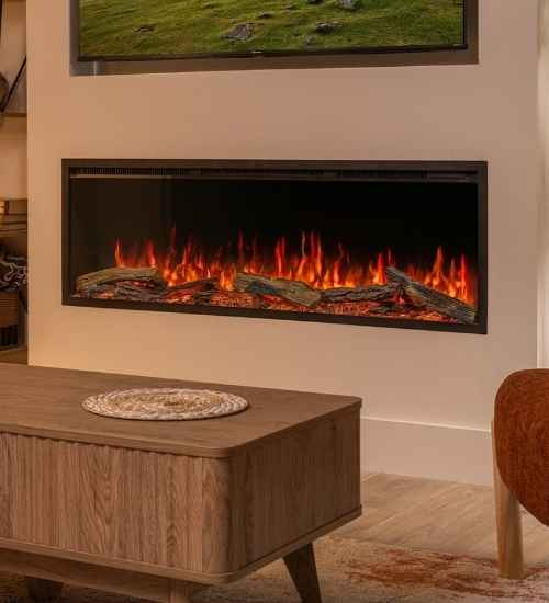FireFX Atmos Deep 135RD Inset Media Wall Electric Fire
