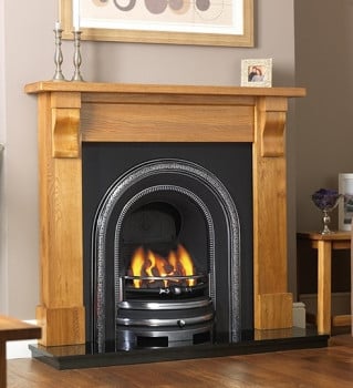 Cast Tec Sherwood Solid Wood Fire Surround