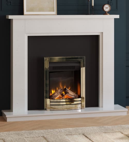 Evonic Admington 16 Inch Electric Fire - Gold