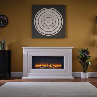 Katell Delfina 57-inch Electric Fireplace Suite