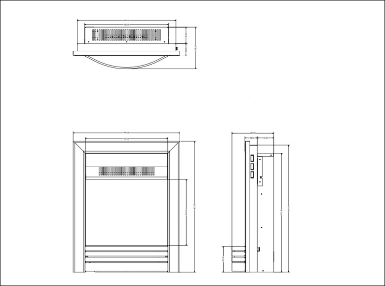Evonic Comberton Inset Electric Fire