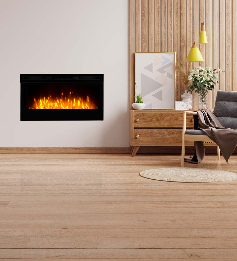 Dimplex Prism 34 Electric Inset Wall Fire