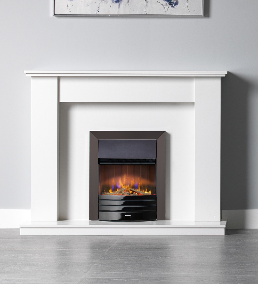 Dimplex Torridon Dimplex Torridon Optiflame 3D Black Nickel Inset Electric Fire | Direct ...