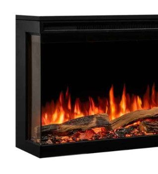 FireFX Atmos Versa 135W 3-Sided Electric Media Wall Fire