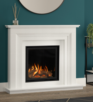 Elgin & Hall Hartley Gas Micro Marble Fireplace Suite