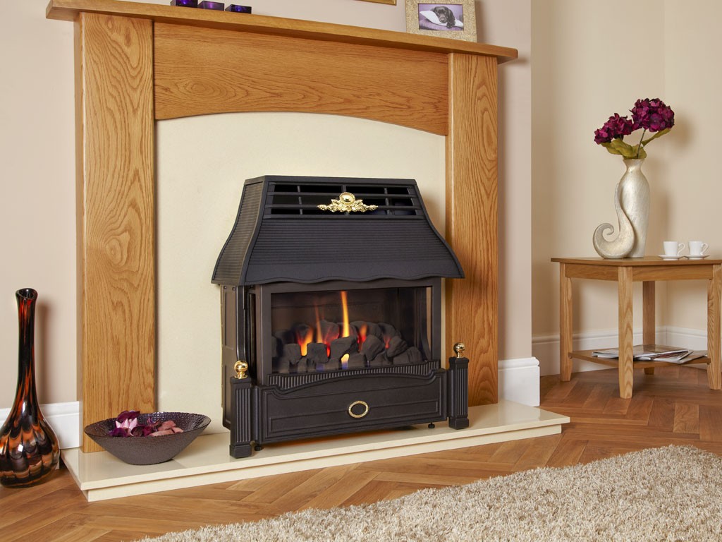 Flavel Emberglow LFE Electronic Outset Gas Fire