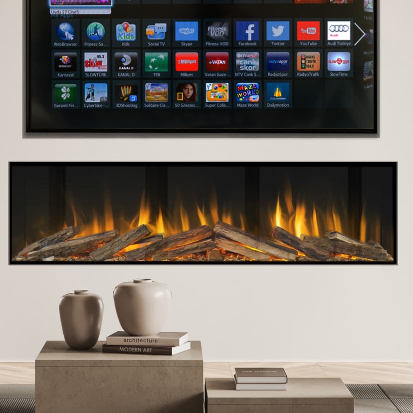 Evonic E-Lectra 1500 Hole in the Wall Electric Fire