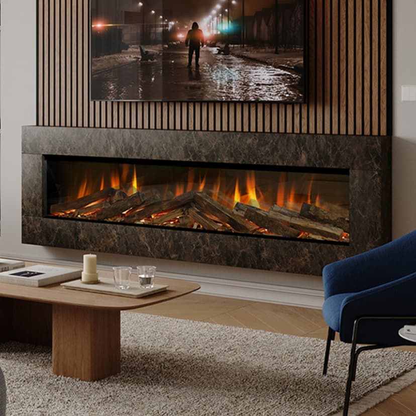 Evonic E-Lectra 1800 Hole in the Wall Electric Fire