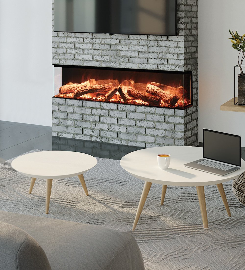 Evonic Halo 1250 Built-In Electric Fire