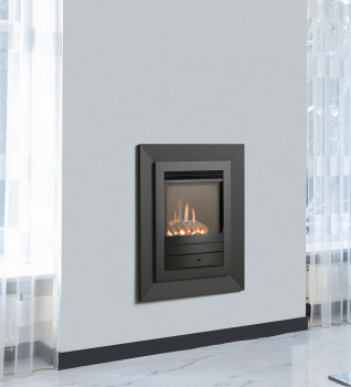 Legend Evora 4 Sided Conventional Flue Hole in the Wall Gas Fire