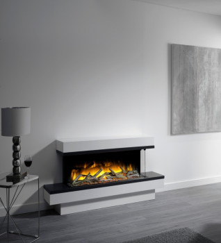 Flamerite Exo 1000 Free Standing Electric Fire