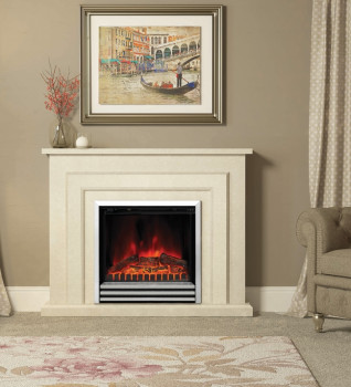 Elgin & Hall Farnham Electric Micro Marble Fireplace