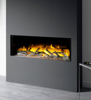 Flamerite Glazer 1000 3-2-1 Electric Inset Wall Fire - 1 side option