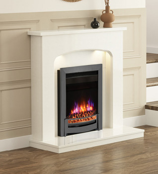 Flare Tasmin Micro Marble Fireplace