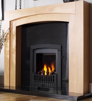 Flavel Melody Inset Gas Fire in Black