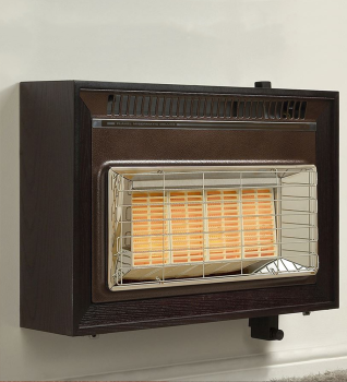 Flavel Misermatic Mahogany Outset Gas Fire — Direct Fireplaces