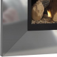 Flavel Rocco High Efficiency Chrome Hole In The Wall Gas Fire 