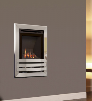 Flavel Windsor Contemporary HE Hole in the Wall Gas Fire - Coal Effect