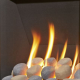 Flavel Windsor Contemporary Hole In The Wall Gas Fire - Pebble Effect