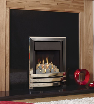 Flavel Windsor Contemporary Plus Gas Fire - Pebble Effect — Direct Fireplaces