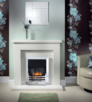 Gallery Collection Durrington Limestone Fireplace without Lights