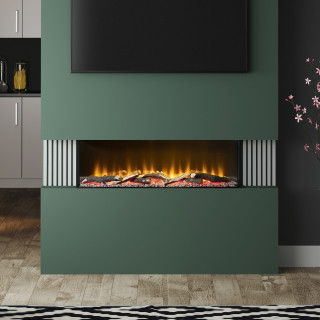 Flare Invision 1000 3SL Electric Inset Wall Fire