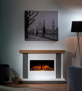 OER Madison 700 Electric Fireplace Suite