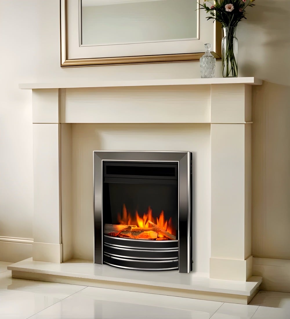 Flavel Proflame SL Autograph Chrome Inset Electric Fire