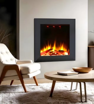 Flavel Proflame Asencio Noir Inset Elecric Wall Fire