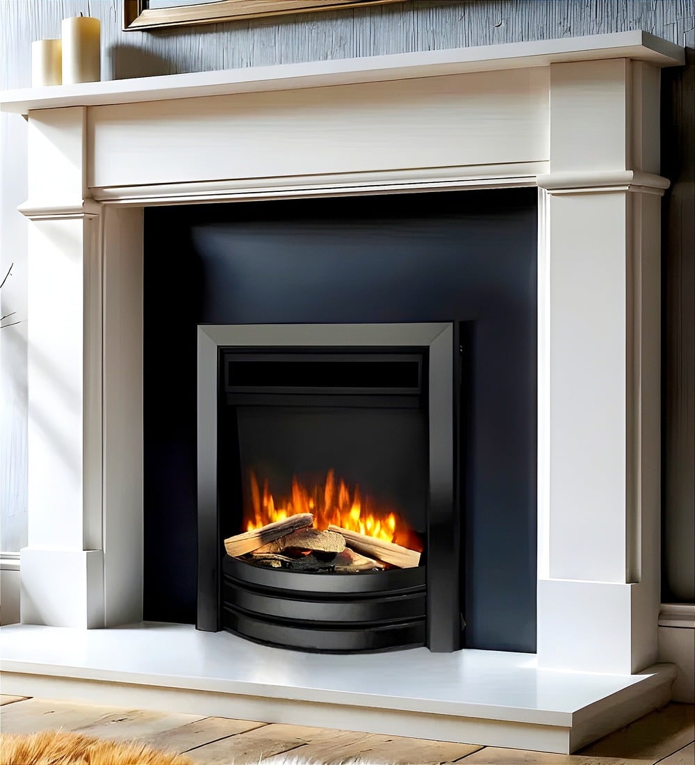 Flavel Proflame Autograph Black Inset Electric Fire 
