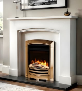 Flavel Proflame Decadence Gold Inset Electric Fire