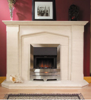 Pembroke Limestone Fireplace