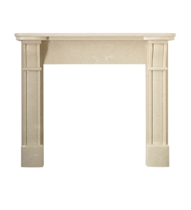 Cast Tec Ripon Mocha Beige Fire Surround