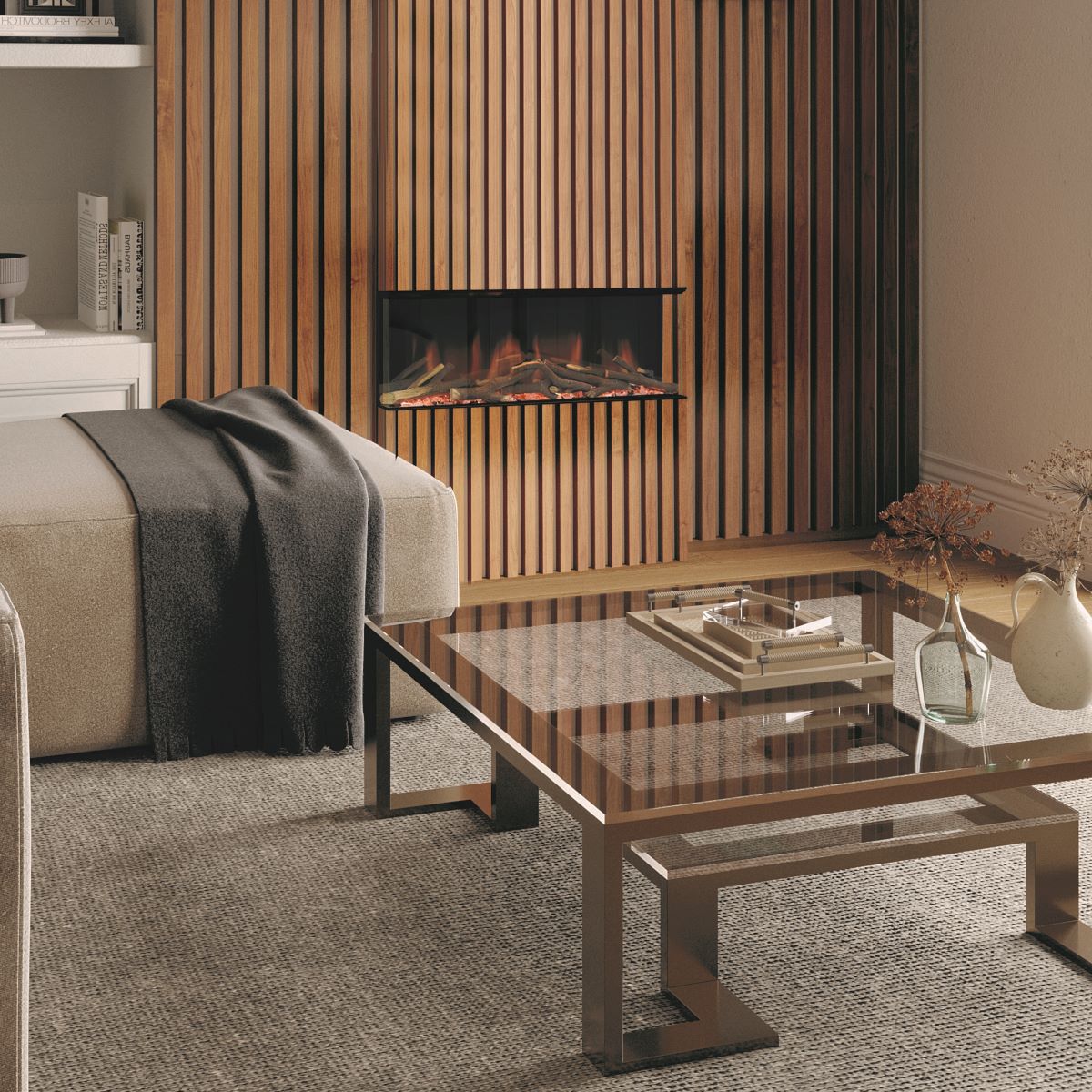 Evonic Halo 700 SL Built-In Electric Fire