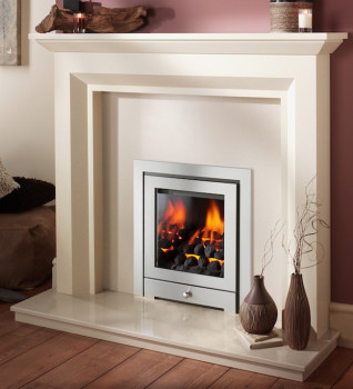 Royale Chrome Inset Gas Fire