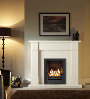 Rydal Pearl Stone Marble Fireplace