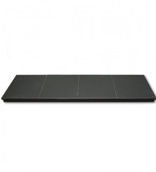 54 Inch x 18 Inch Slabbed Slate Hearth for Solid Fuel fires