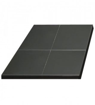 Gallery Collection 36 Inch x 36 Inch Slabbed Slate Hearth for solid fuel fires