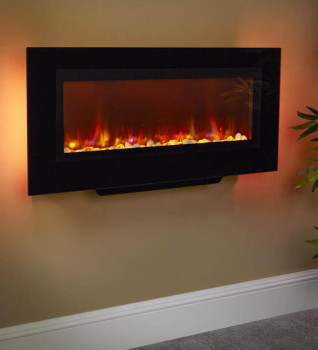 Suncrest Santos Panoramic Wall Mounted Electric Fire