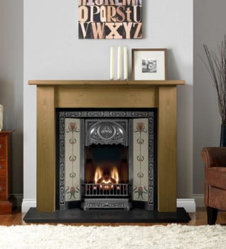 Lincoln Wooden Fire Surround