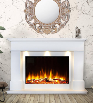 Celsi Ultiflame VR Adour Aleesia Illumia Electric Fireplace Suite
