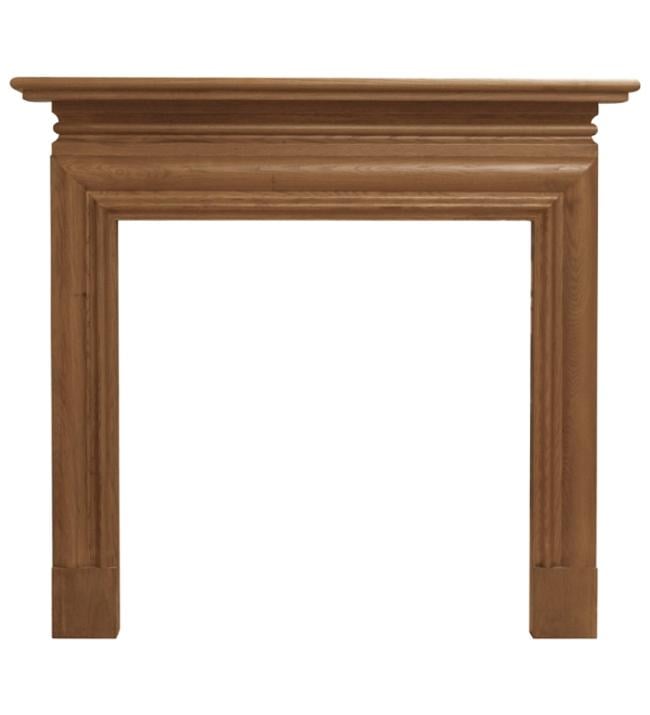 Carron Wessex Solid Oak Mantel
